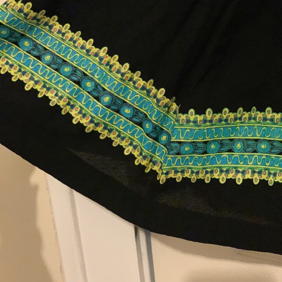 Free People Navy Fit and Flare Mini Dress - Picture 5 of 6